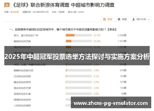 2025年中超冠军投票选举方法探讨与实施方案分析 2025年中超冠军投票选举方法探讨与实施方案分析